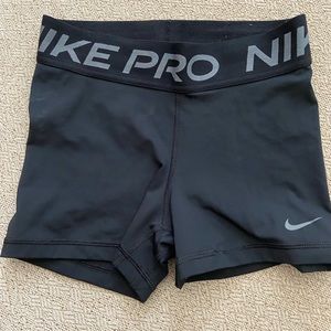 Black XS Nike dry fit spandex